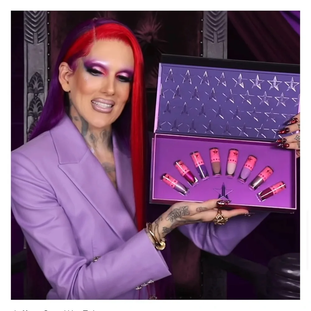 Jeffree Star Cosmetics Mini Purple Velour Liquid Lipsticks Queen *itch MSRP $70